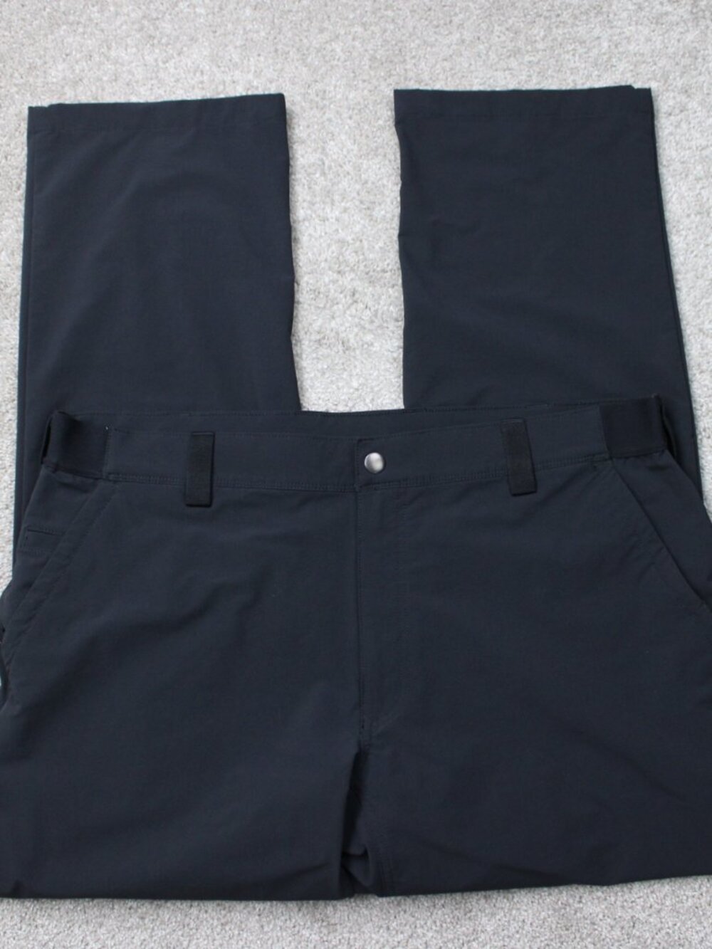 Duluth Pants Mens 40x32 Black Jet Equity Work From Anywhere Standard Fit Cargo
